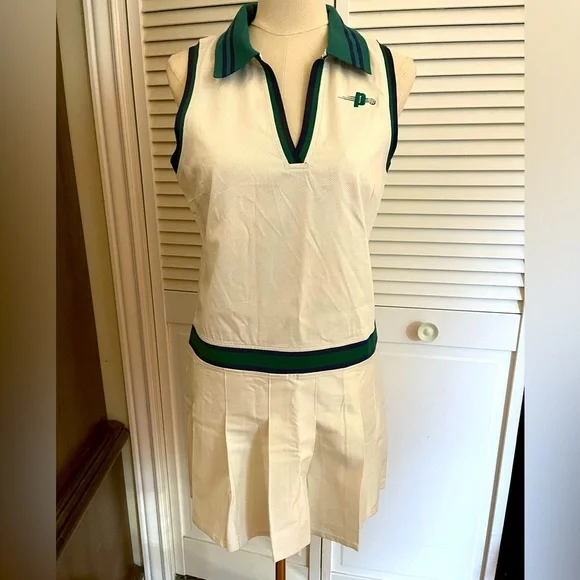 Prince/Target Pickleball/ Tennis Collab - Women's Collared White Pleated Dress M - Picture 2 of 6
